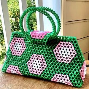Shebbah Handmade Beaded Handbag
